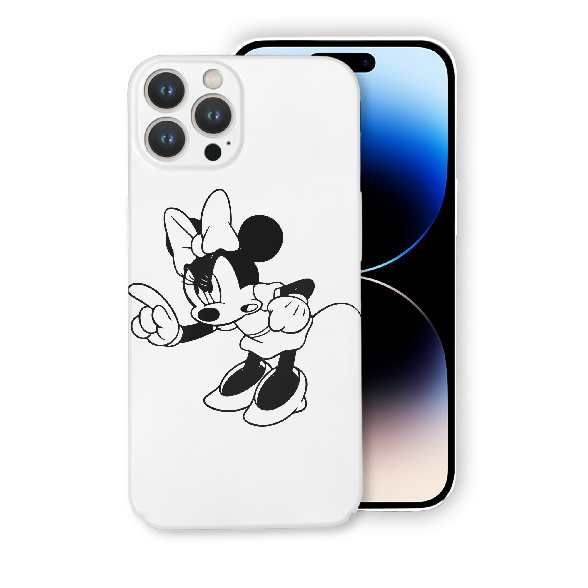 （画像用） ミッキーマウス Mickey Mouse 【iPhone 14シリーズ対応】ハードケース